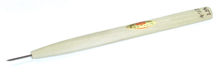 三木章刃物本舗安来鋼彫刻刀単品キワ（印刀）型１．５ｍｍ「趣味生活雑貨セレクトショップ」 Ｉ－Ｌａｎｄ ＜アイランド＞